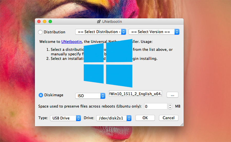 make a bootable usb drive on mac for windows